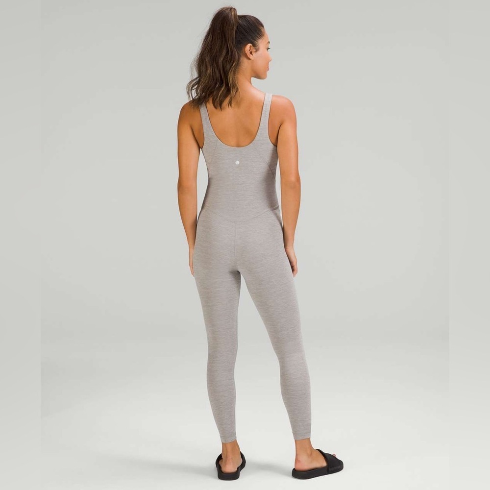 Lululemon Align Bodysuit 25" - Heathered Gull Grey - Picture 2 of 12